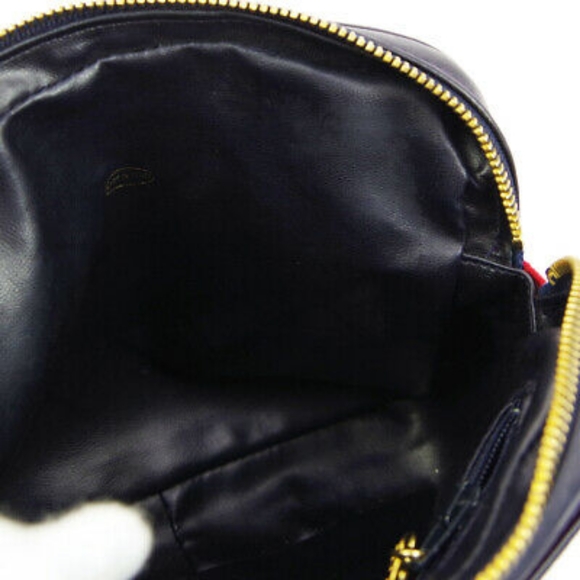 Authentic CHANEL Quilted CC BUM Belt Bag 1747838 Purse Bi-Color Canvas Leather - Picture 12 of 12